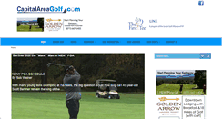 Desktop Screenshot of capitalareagolf.com